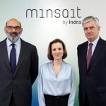 Fernando Abril-Martorell, Cristina Ruiz y Javier de Andrés