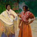 “Dos gitanas”, de Francisco Iturrino / Foto: La Razón