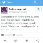 Podemos se desvincula de la cuenta de twitter @PodemosAnchuelo
