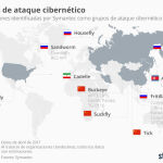 El mapa de los principales grupos de ciberdelincuentes en el mundo
