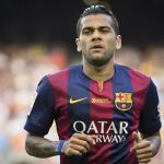 Alves pinta la cara al Barça