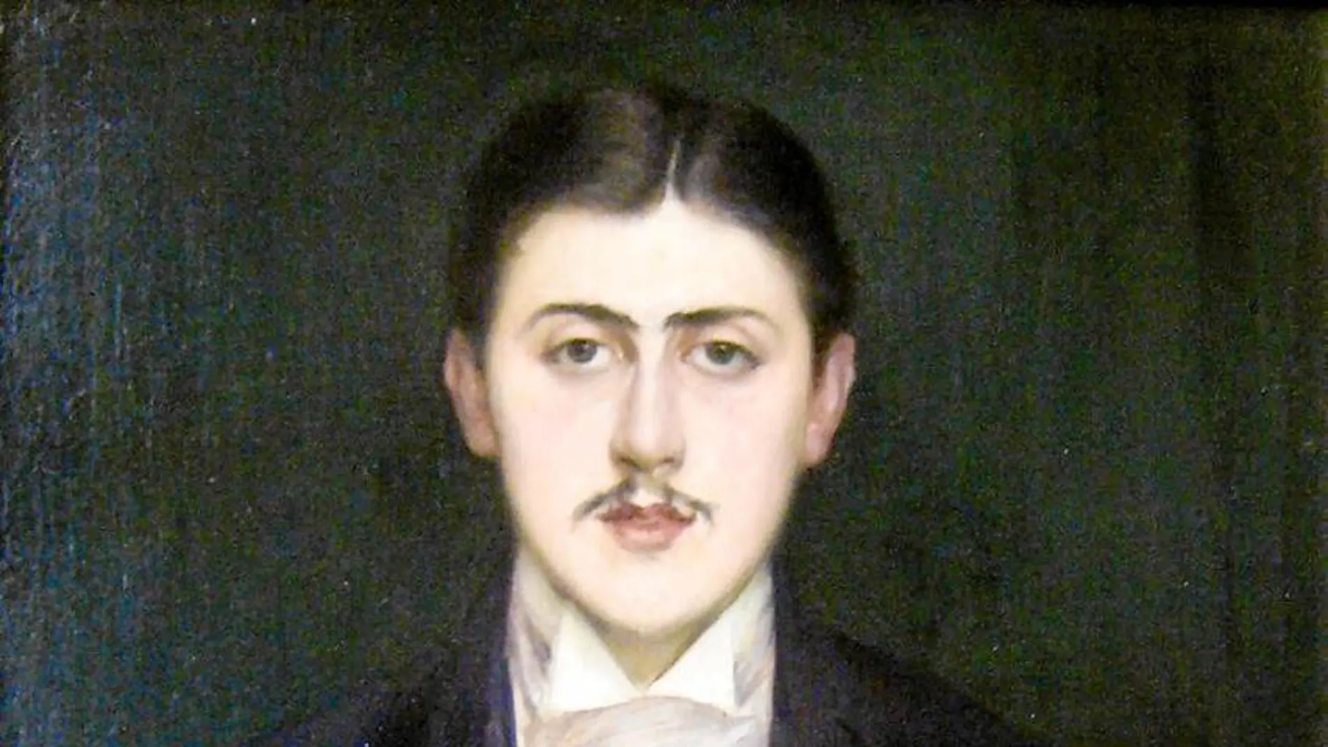 El muy conocido retrato de Marcel Proust realizado por el pintor Jacques Emile Blanche