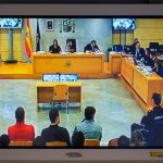Momento del juicio a los agresores de Alsasua / Foto: Alberto R. Roldan