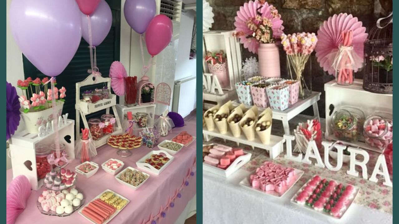 Tips, ideas e inspiración para el Candy Bar perfecto