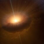 La estrella CX330, captada por la NASA