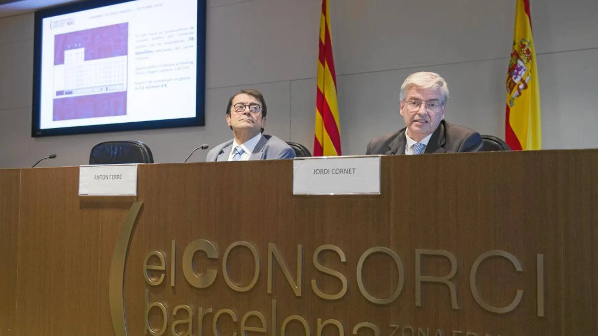 El delegado del CZFB, Jordi Cornet, durante la presentación