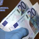 Billetes falsos de 20 euros