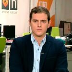 Albert Rivera, en la redacción de Antena 3.