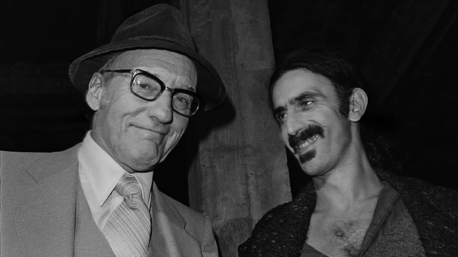 William Burroughsy Frank Zappa, una de las fotografías expuestas en La Térmica