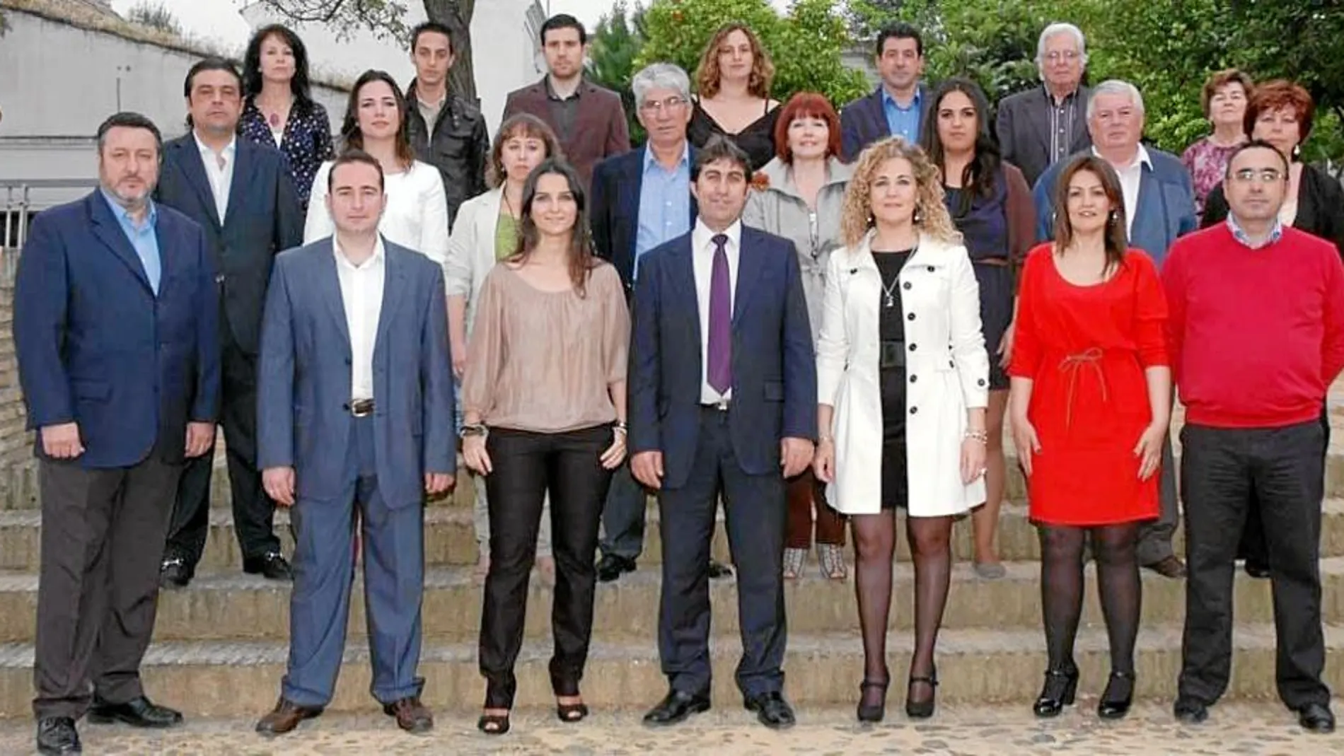 Imagen de la candidatura del PSOE en Castilleja de la Cuesta, en Sevilla
