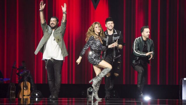 ‘La Voz’, siete noches líder invicto, también arrasa frente a ‘Got Talent’