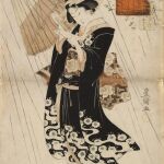 “Komanchi implorando lluvia”, de Utagawa Toyokuni