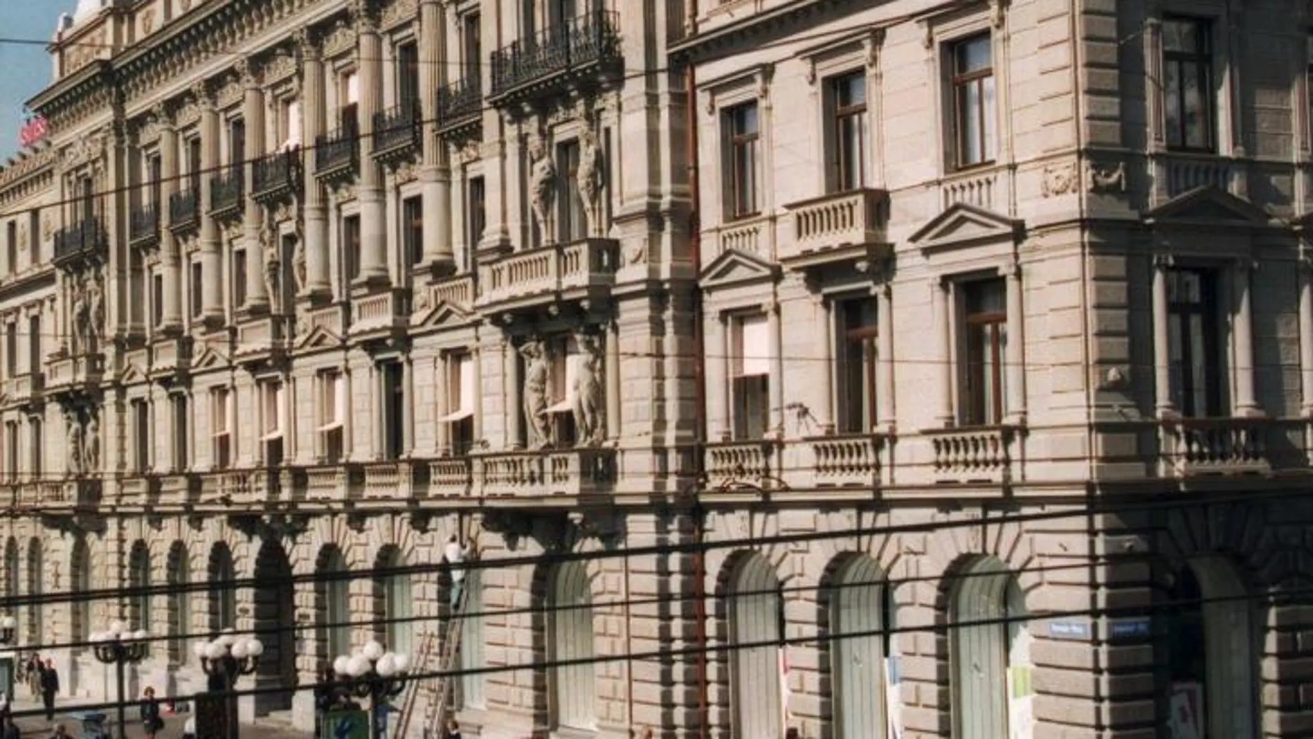 Vista de la sede de Credit Suisse en Zurich, en una imagen de archivo