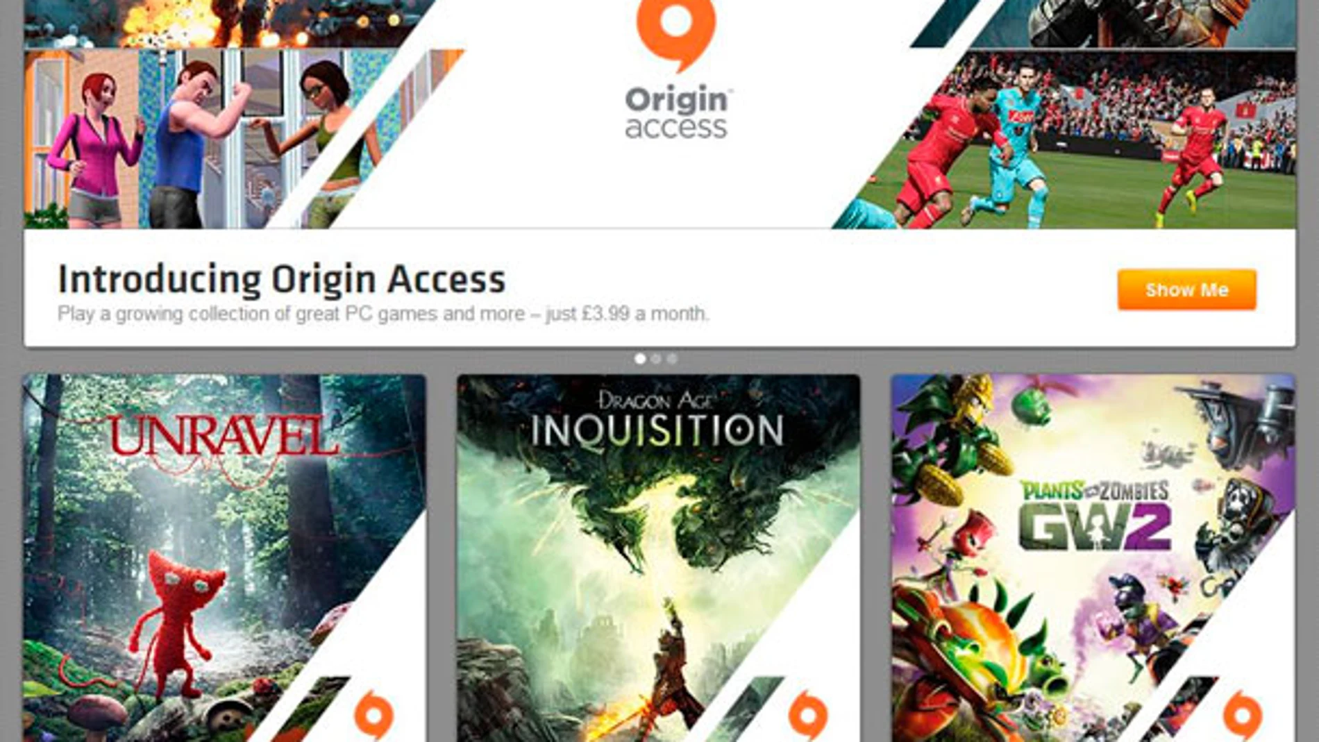 EA estrena el servicio Origins Access para PC