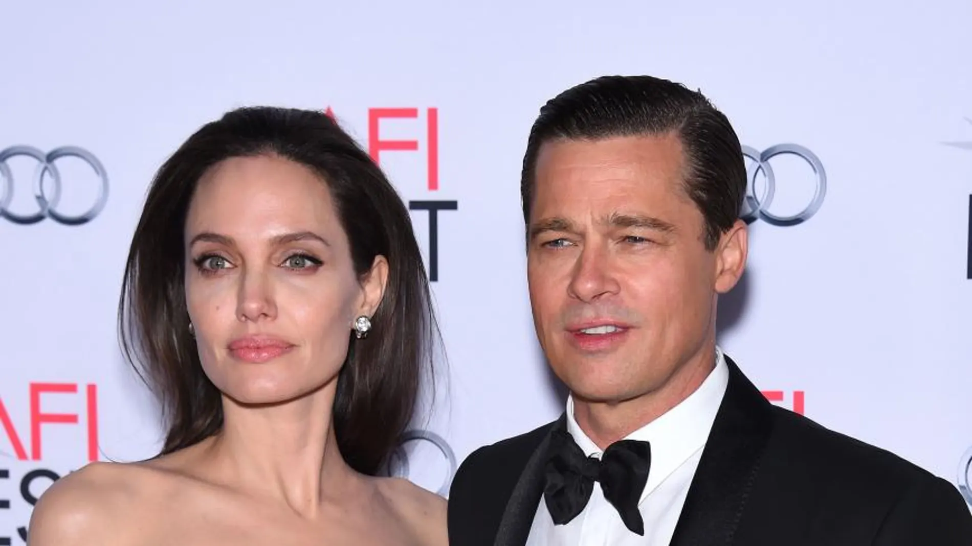 Los actores Angelina Jolie y Brad Pitt