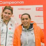 Lorena ALonso Alicia Berl campeonas estudiante