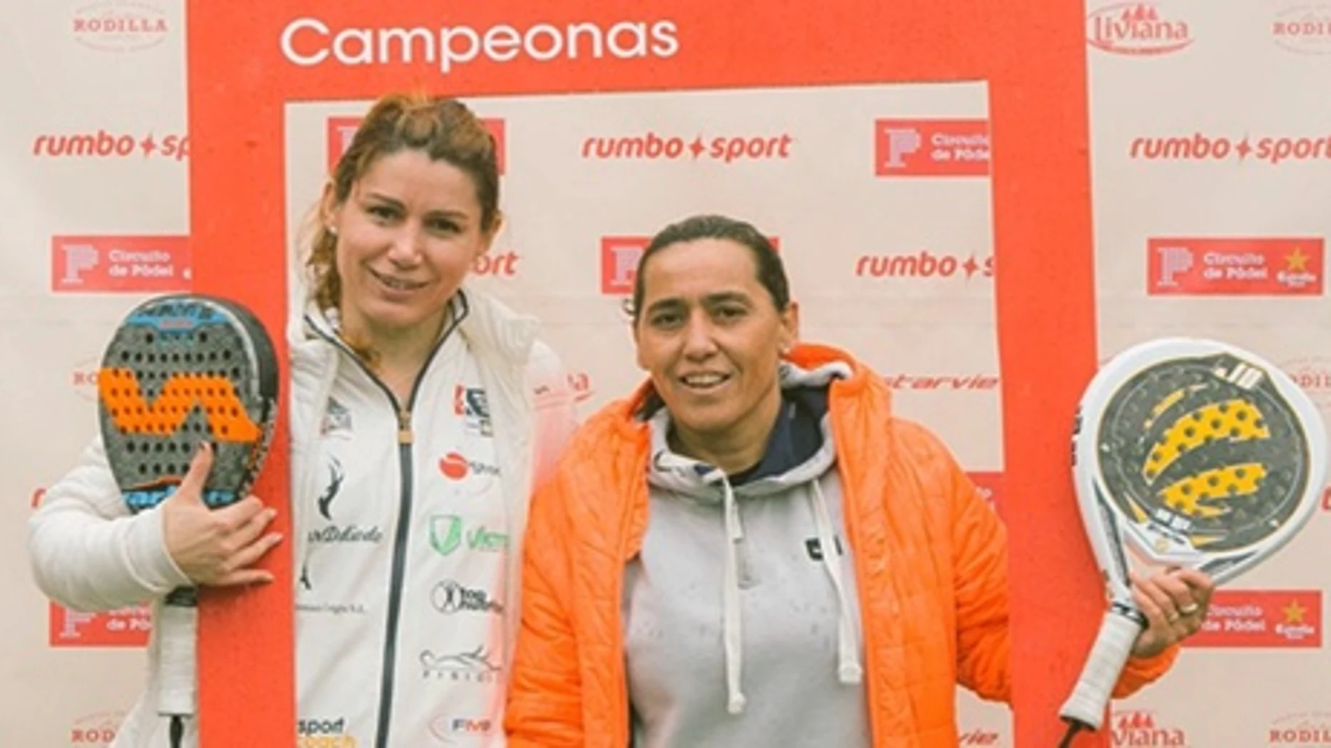 Lorena ALonso Alicia Berl campeonas estudiante