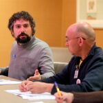 José Sarrión se reúne con representantes de las plataformas ciudadanas
