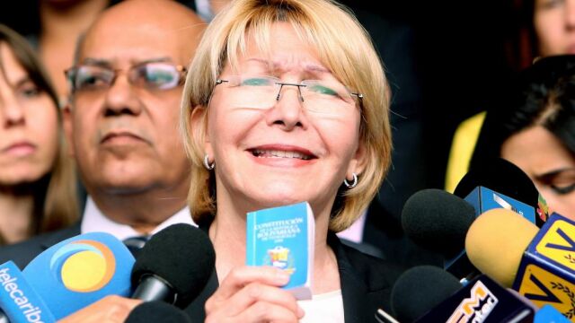 La fiscal general de Venezuela, Luisa Ortega Díaz