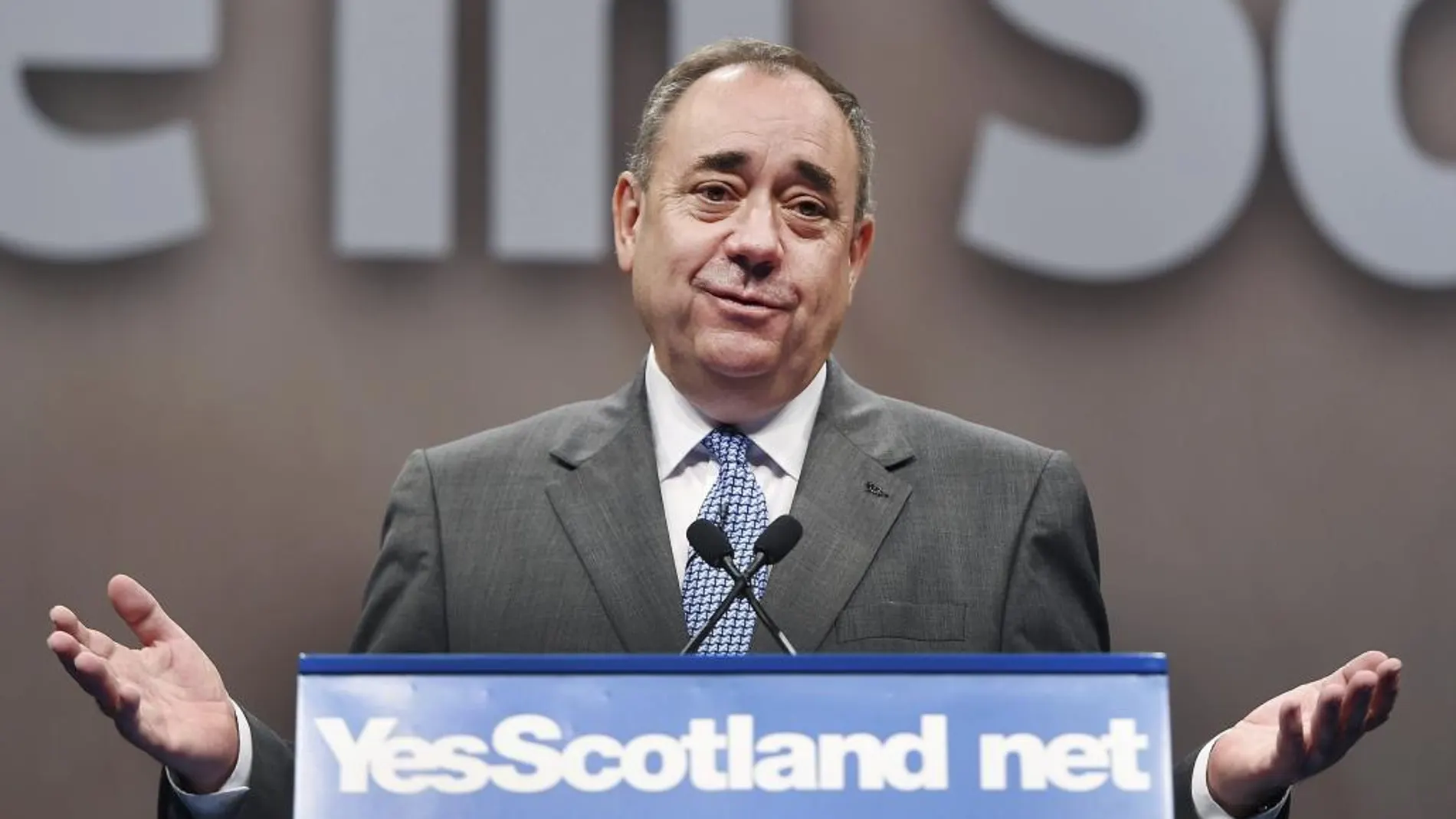 El exministro principal escocés, Alex Salmond.