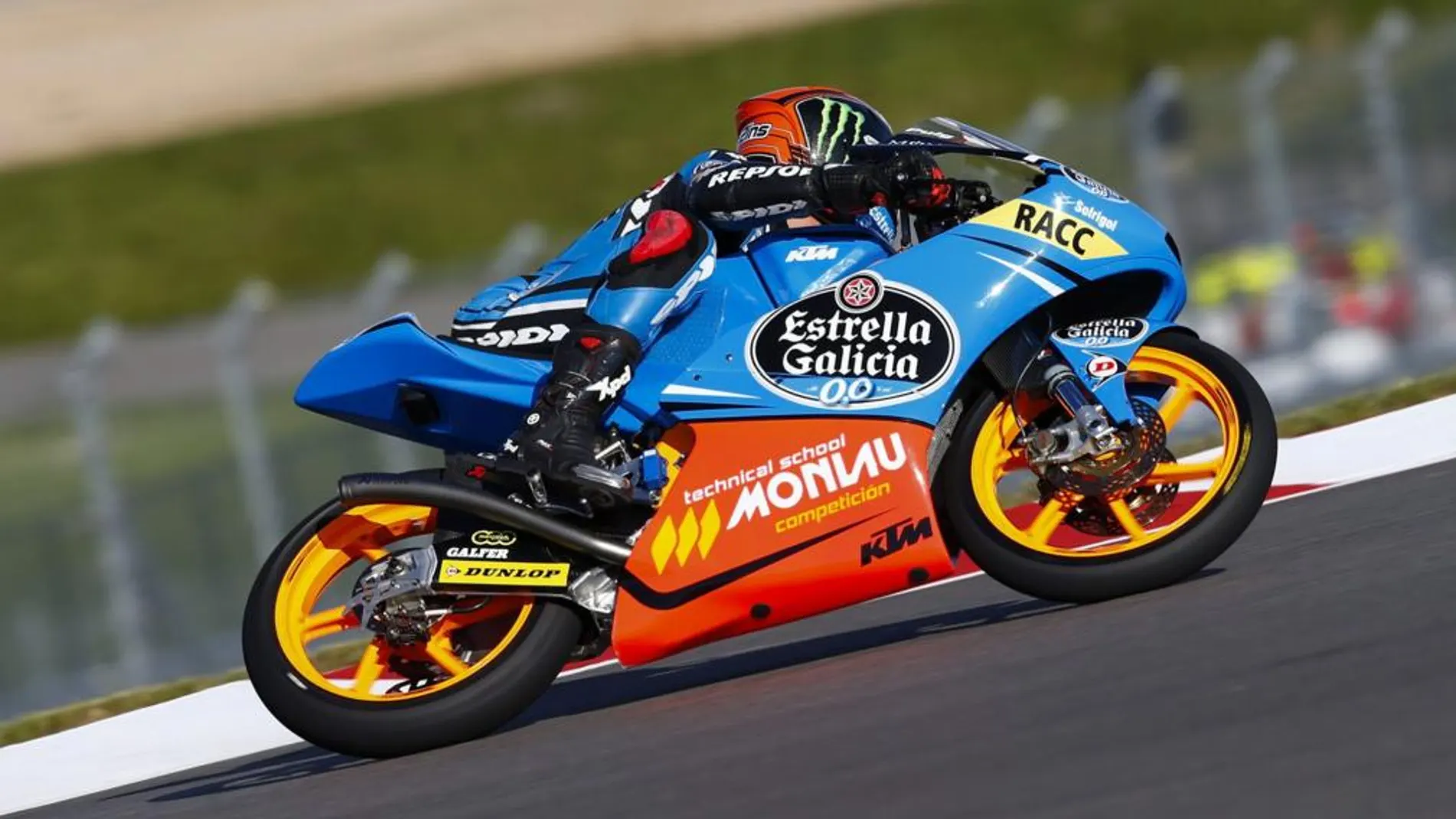 Foto facilitada por MotoGP del pilotro español Alex Rins.