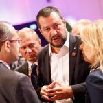 El ministro italiano del Interior, Matteo Salvini, asiste a la reunión de la UE sobre seguridad y migración/Foto: Efe