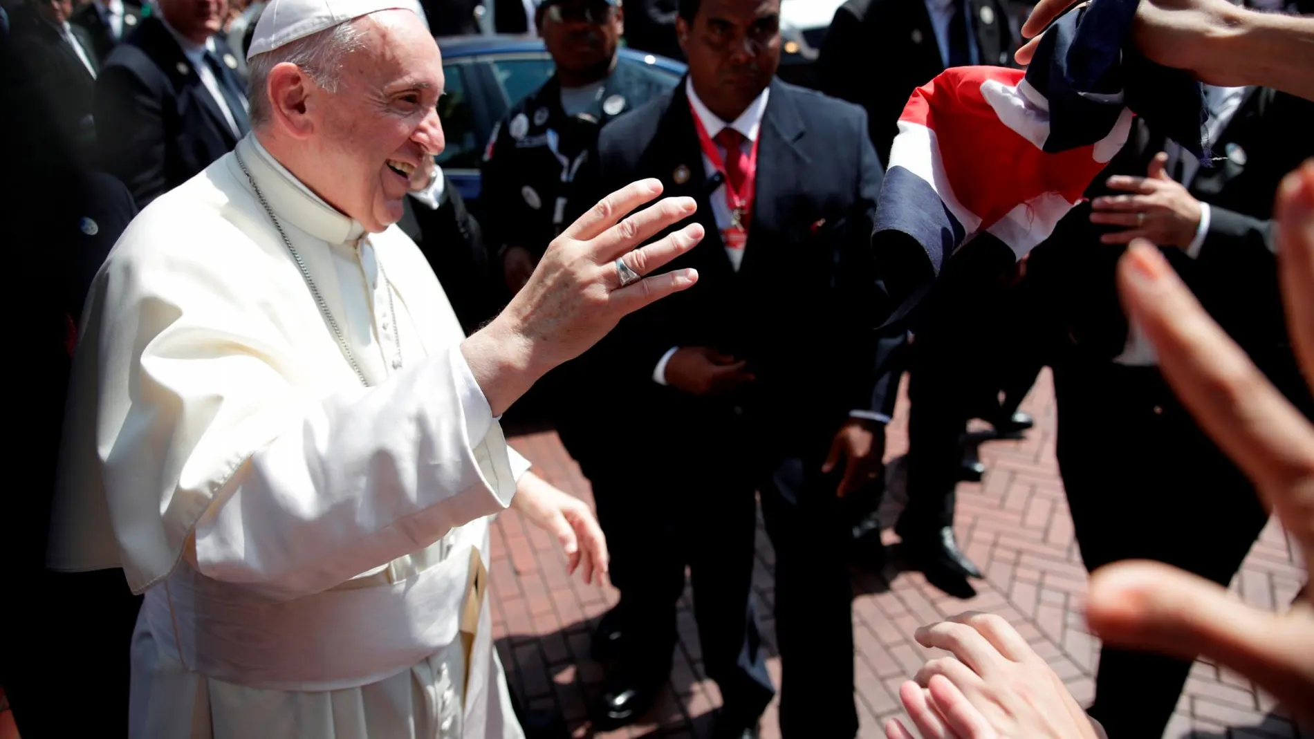 El pontífice se encuentra en Panamá para participar en la Jornada Mundial de la Juventud (JMJ) / Foto. Efe