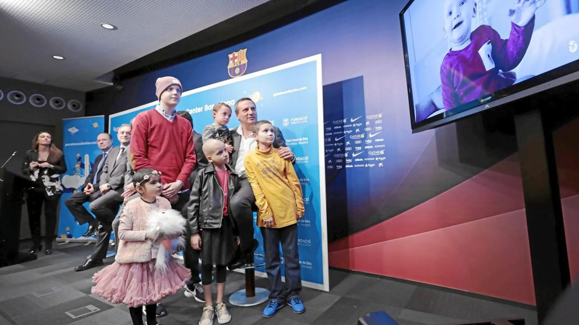 La Fundación Leo Messi, la del F. C. Barcelona y el IESE han impulsado la campaña para la construcción del hospital de Oncología Pediátrica
