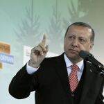 El presidente turco, Recep Tayyip Erdogan, ayer en Ankara