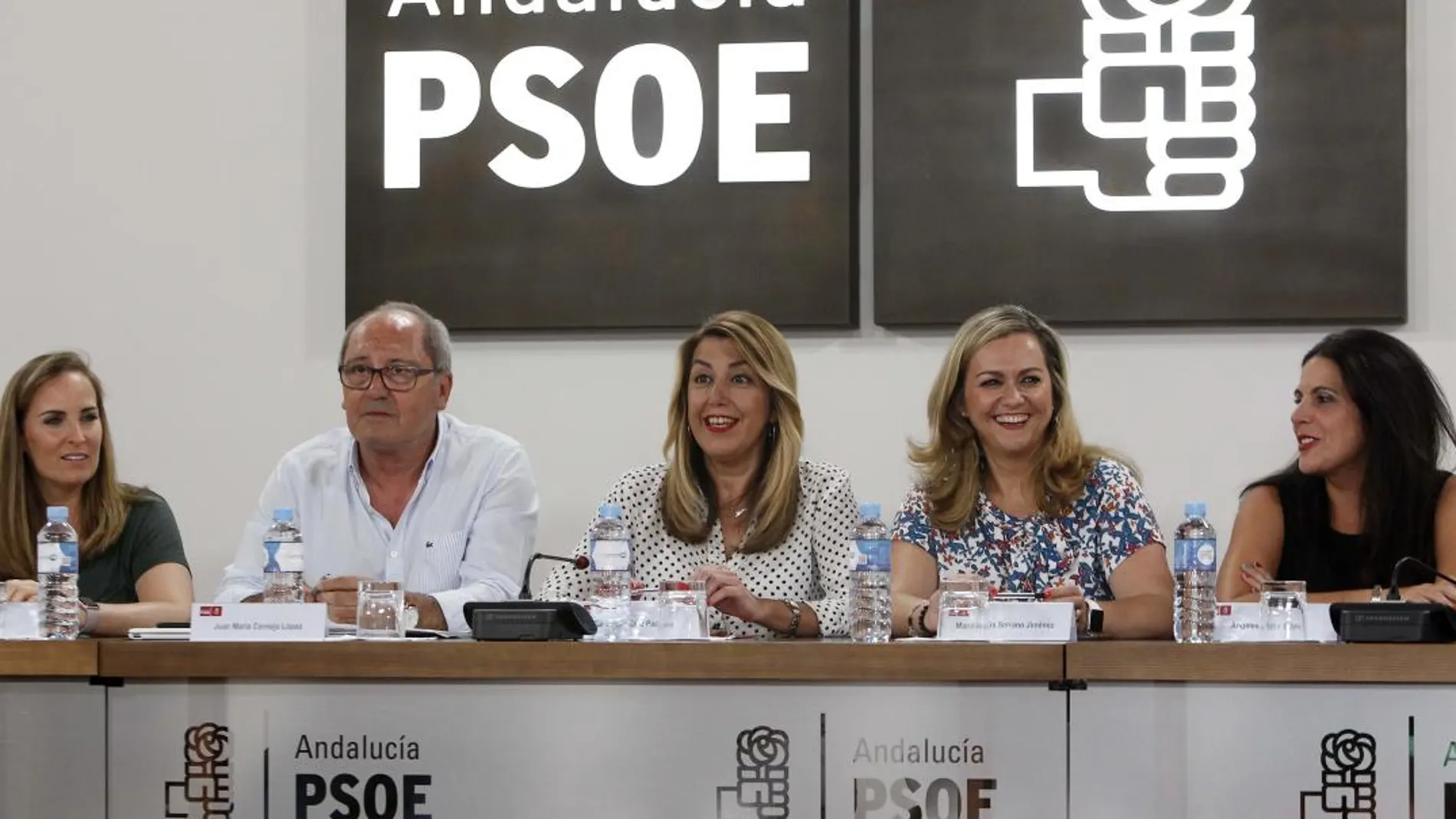 Susana Díaz: «La cuestión ya es si las elecciones son tres meses antes o después»