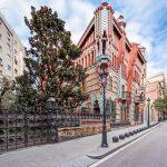 Una imagen de la Casa Vicens, sitúada en la barcelonesa calle Carolines