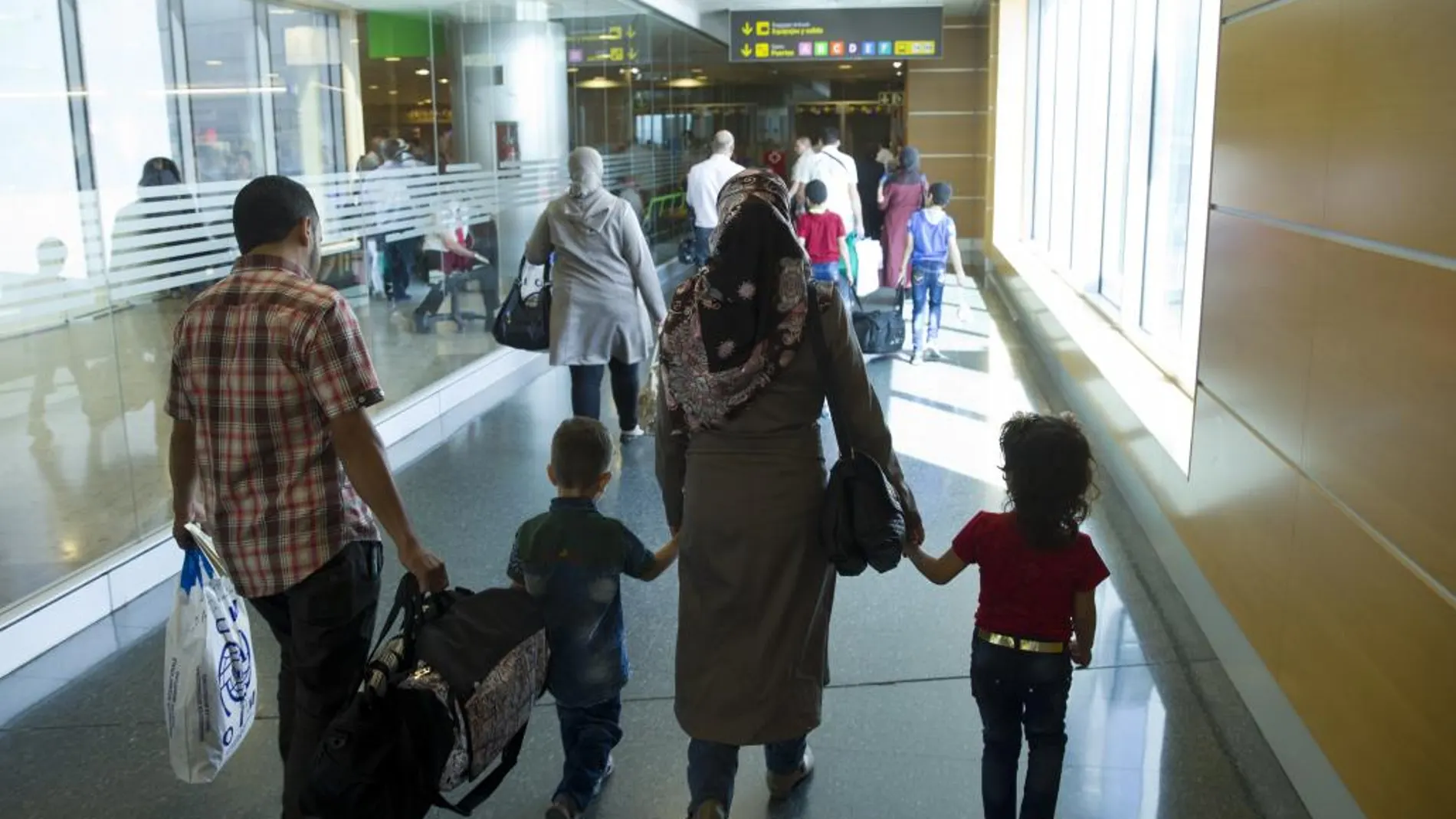 El pasado julio otros 33 refugiados sirios llegaron a Madrid