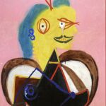 Lee Miller. Una de las fotógrafas más importantes del siglo XX, además, compañera de Roland Penrose, uno de los primeros especialistas de Pablo Picasso. El pintor la retrata aquí vestida de arlesiana en este impresionante óleo de 1937.