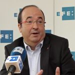 El l líder del PSC, Miquel Iceta