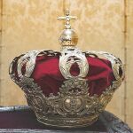 La Corona que fue llevada al Congreso de los Diputados para el acto de proclamación de Felipe VI