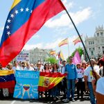 El pueblo venezolano no ha dejado de manifestarse en la capital para reclamar una democracia real en su país