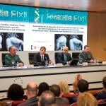 El director general de la Guardia Civil clausurando las jornadas