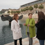 La candidata del PP a la Alcaldía de Cartagena, Noelia Arroyo, ayer durante la presentación de la Convención Regional del Turismo
