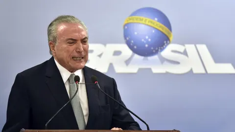 El presidente de Brasil, Michel Temer