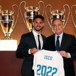 Isco firmó su ampliación de contrato con el Real Madrid