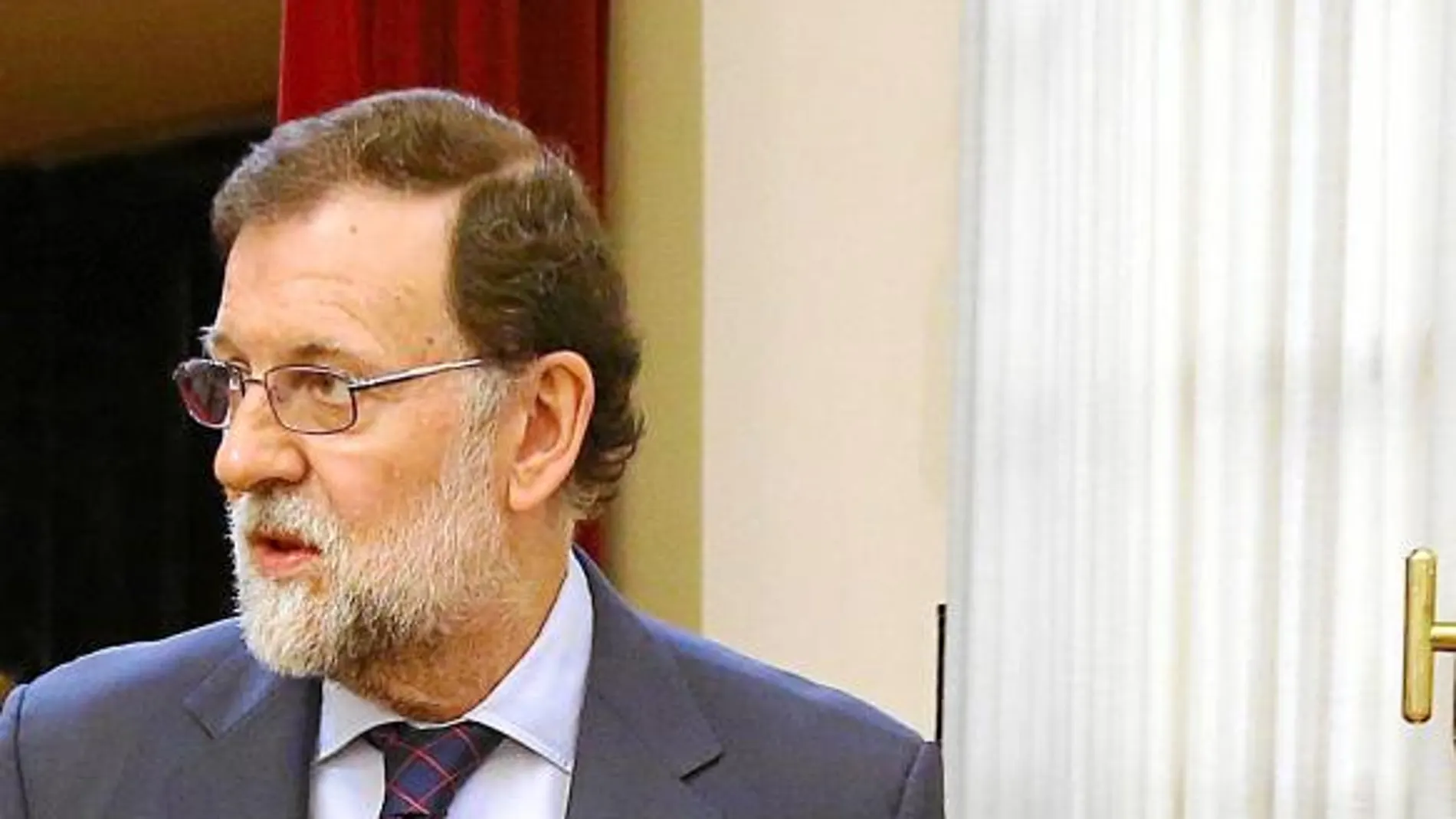 Mariano Rajoy, ayer en el Congreso de los Diputados