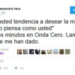 Twitter contra Cassandra por manipular una entrevista radiofónica