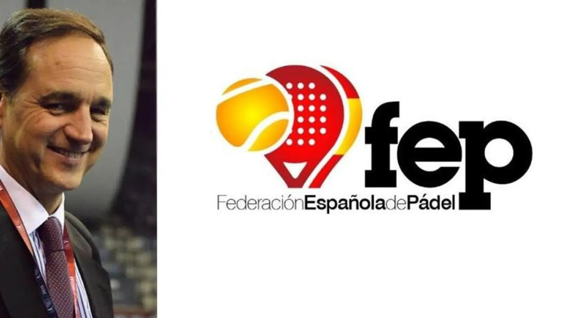 Alfredo Garbisu, presidente de la Federación Española de Pádel