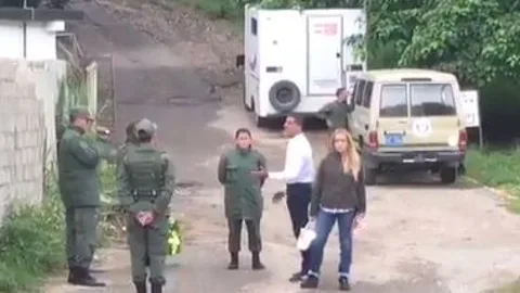 Lilian Tintori, hoy en la prisión de Ramo Verde