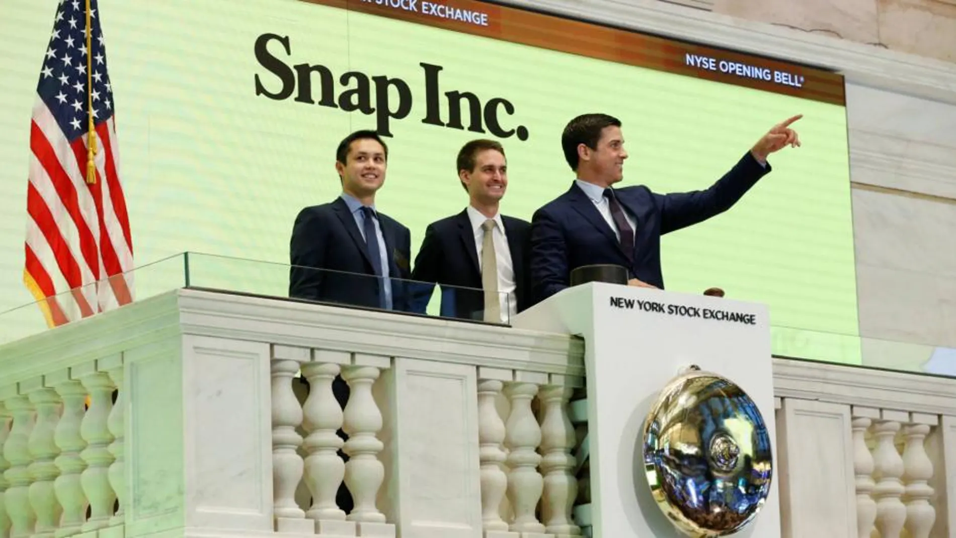 Las acciones de Snapchat se revalorizan un 44% en su debut