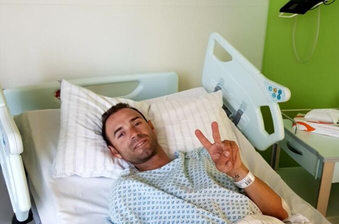 Alejandro Valverde confirma que la operación «ha ido bien»