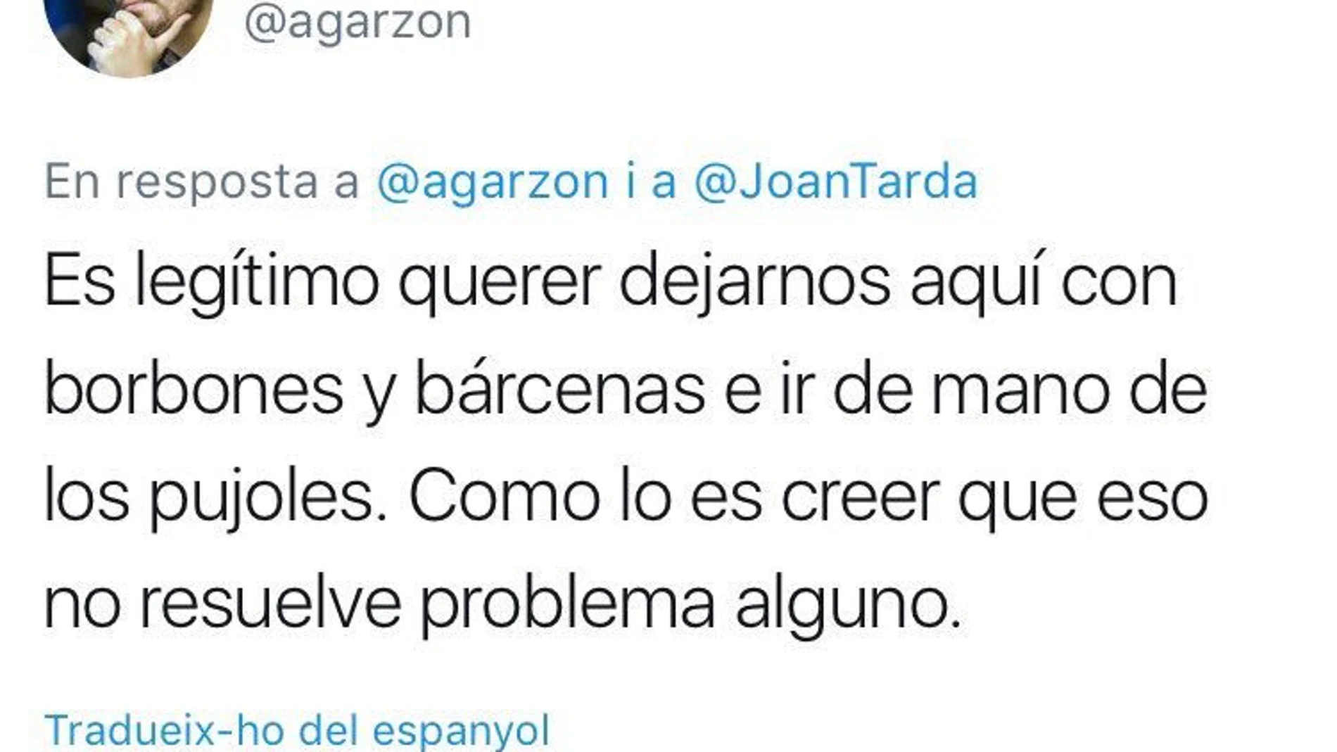 Alberto Garzón contra Gabriel Rufián y Pilar Rahola en Twitter