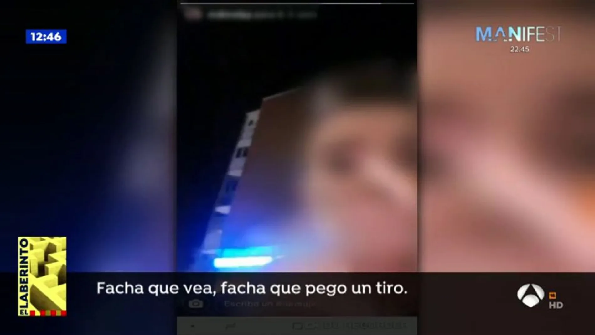 La chica no se cortó ni un pelo en su amenaza contra Vox / Antena 3