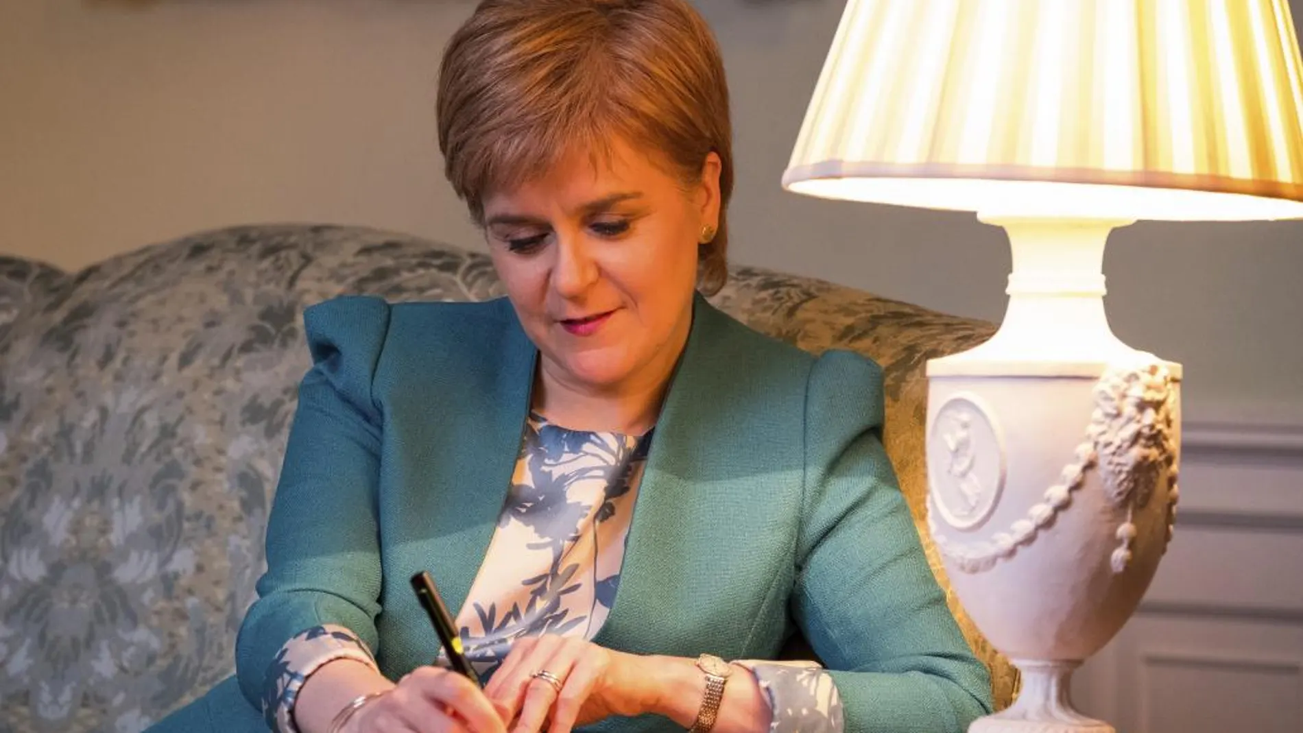 La ministra principal escocesa, Nicola Sturgeon, en una imagen del pasado 30 de marzo