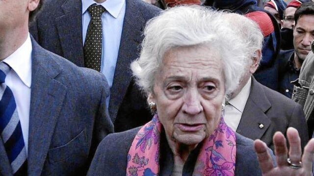 La mujer del ex presidente de la Generalitat Jordi Pujol, Marta Ferrusola